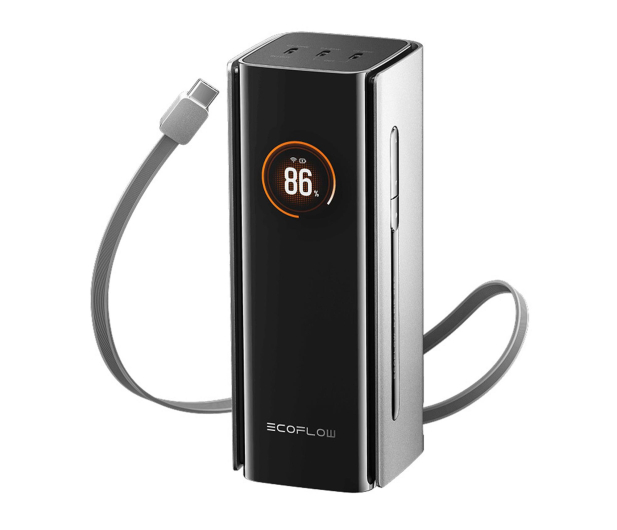 Ecoflow Powerbank RAPID Pro 20000 230W wbudowany kabel 100W - 1506494 - zdjęcie